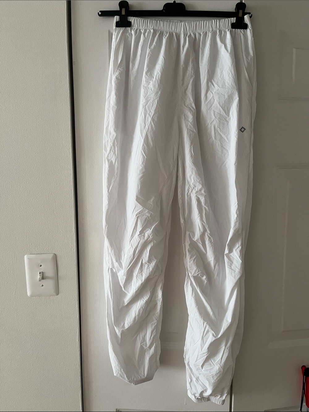 Bloch White warm up pants